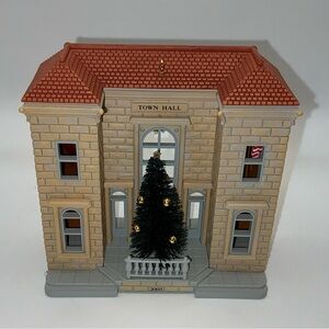 Hallmark Vintage 2003 Town Hall Christmas Ornament